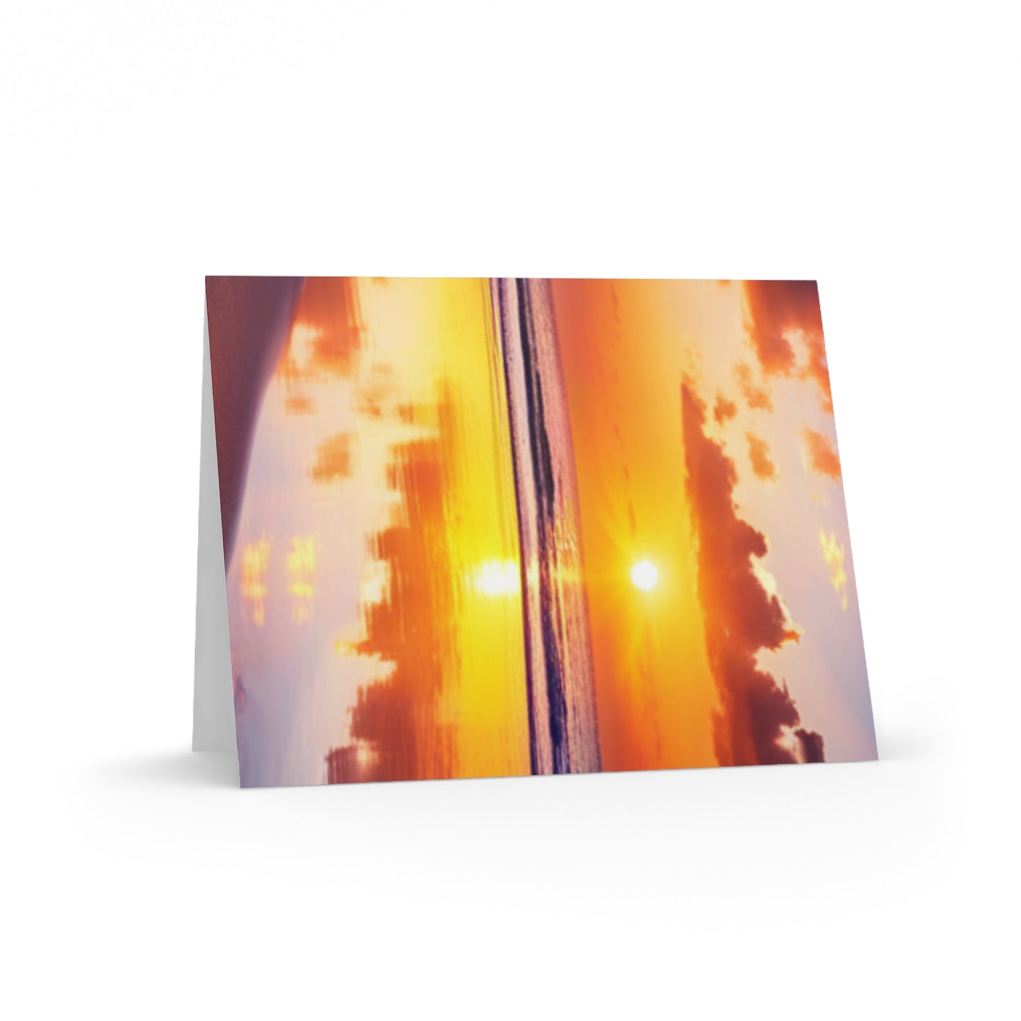 Sunset Beach Greeting cards (8, 16, and 24 pcs)