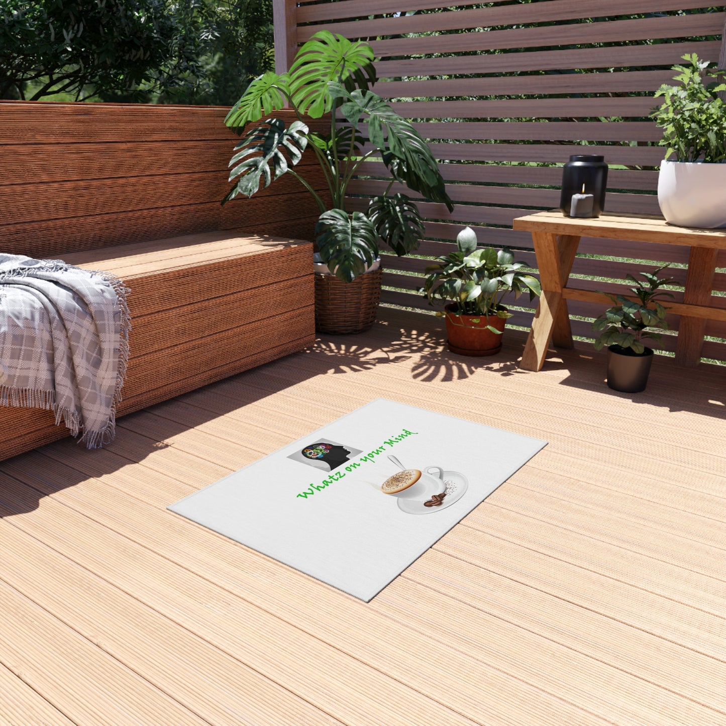 Outdoor Rug by Whatz on your Mind