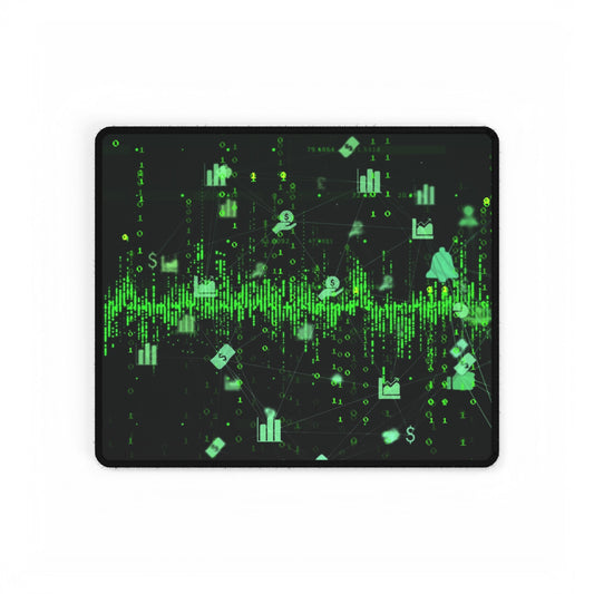 Green Coding Desk Mats