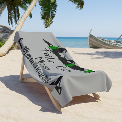 Sands of Serenity: Beach Towel by the Holy Land