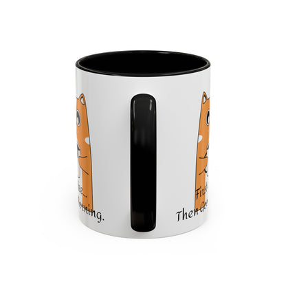 Coffee First Then Good Morning Accent Coffee Mug (11, 15oz)