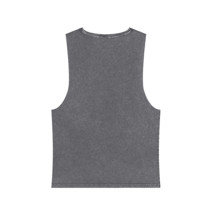 Geometric America Unisex Stonewash Tank Top