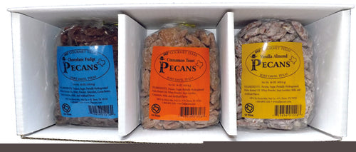 Three-Pound Pecan Gift Boxes