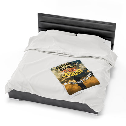 The Ultimate Gift for Christians: The Reach for Jesus Blanket