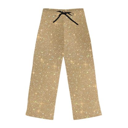 Gold Sparkle Women's Pajama Pants