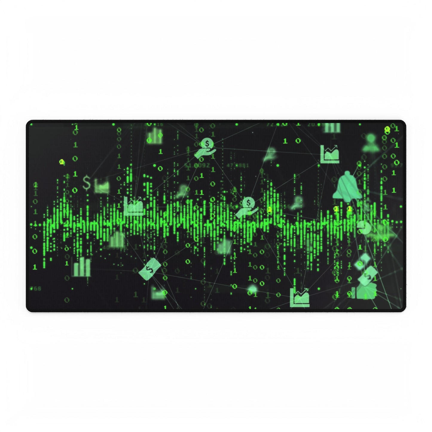 Green Coding Desk Mats