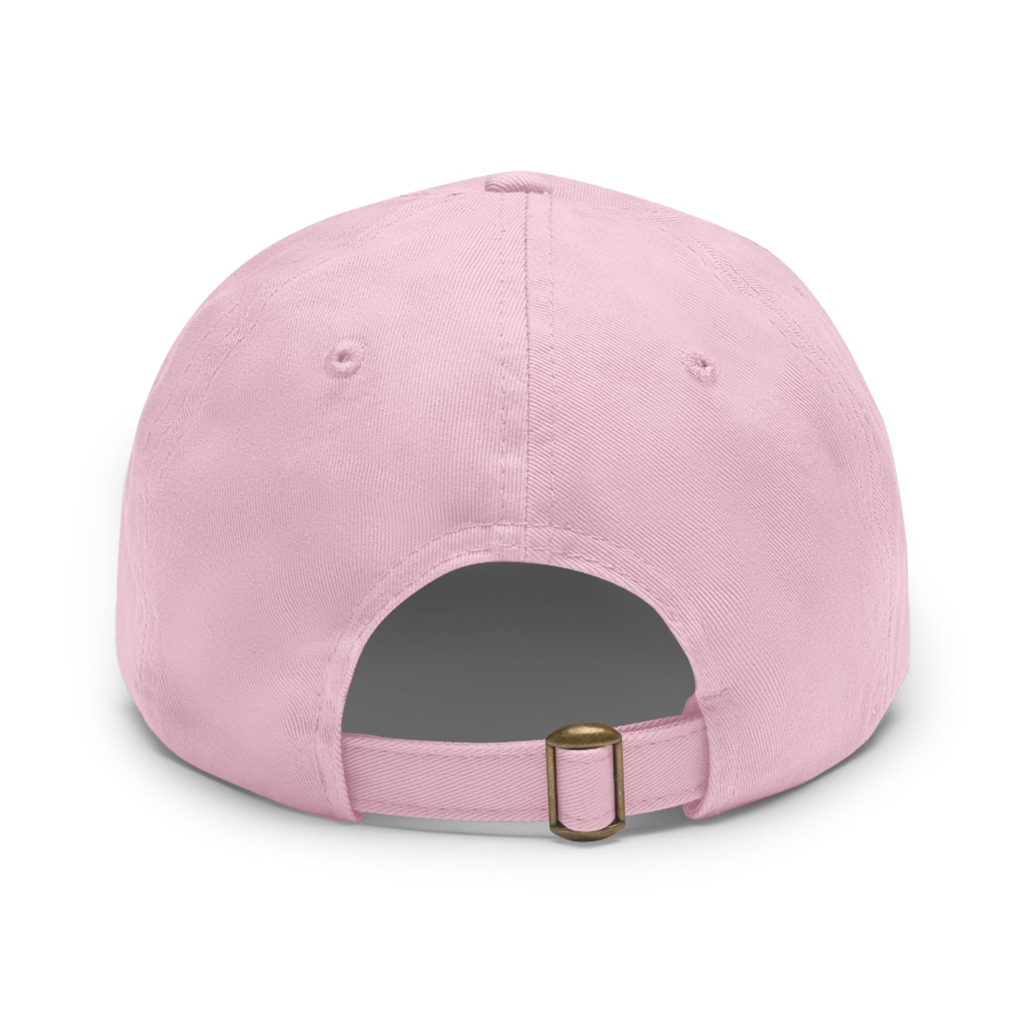 Four Leaf Clover Dad Hat with Leather Patch (Rectangle)