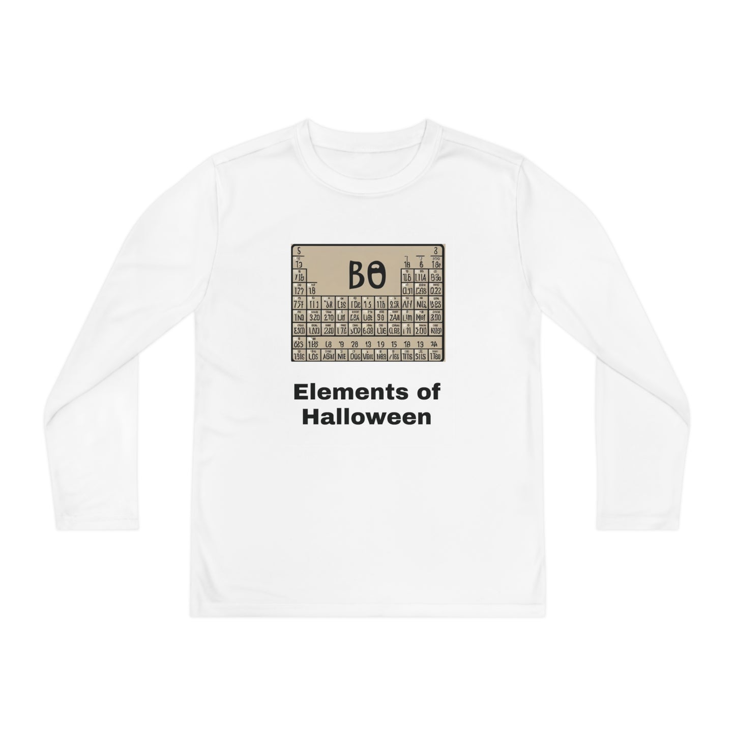 Elements of Halloween Youth Long Sleeve Competitor Tee