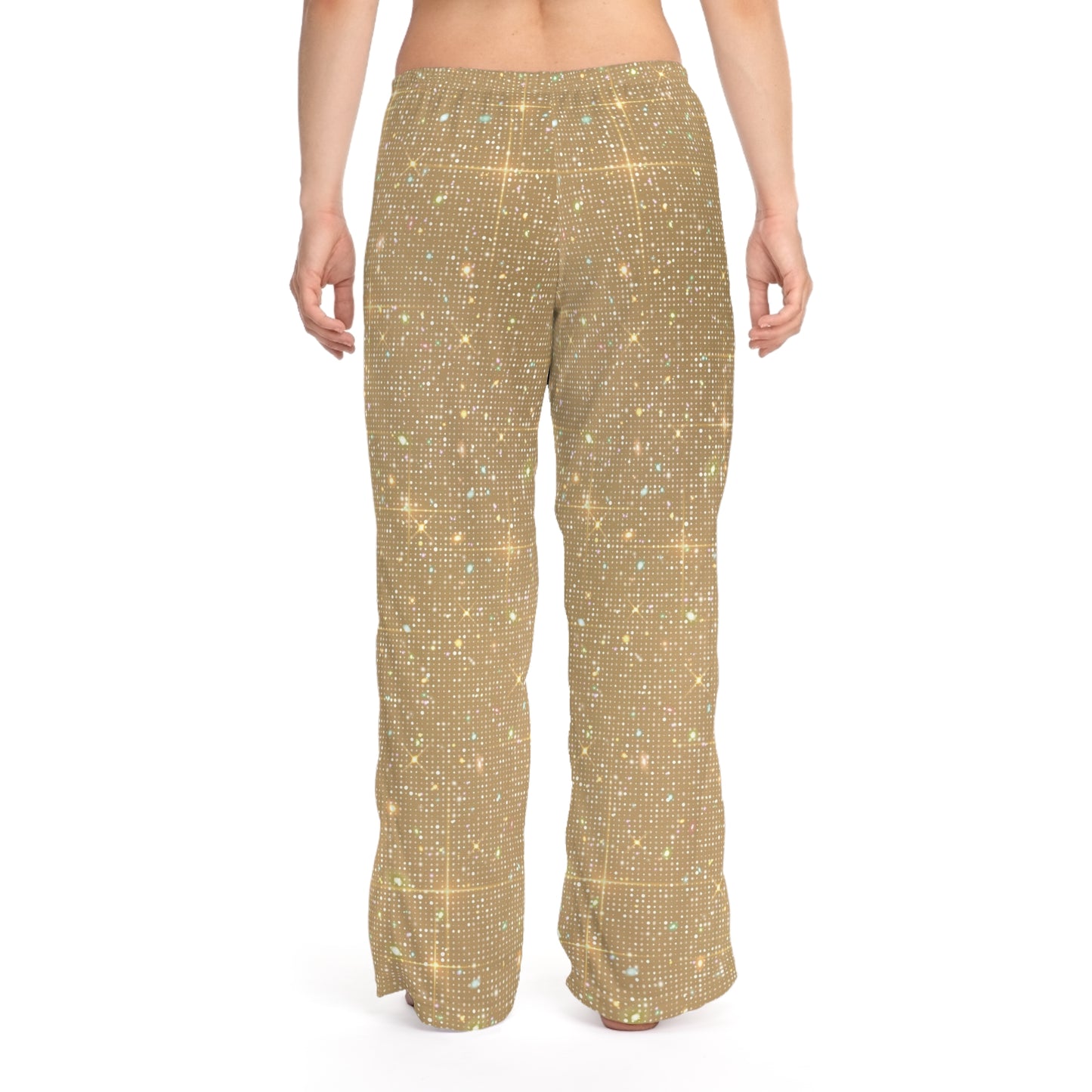 Gold Sparkle Women's Pajama Pants