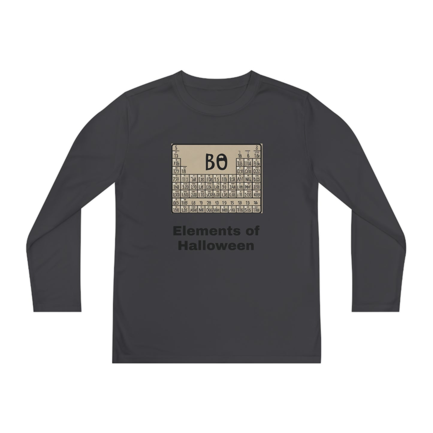 Elements of Halloween Youth Long Sleeve Competitor Tee