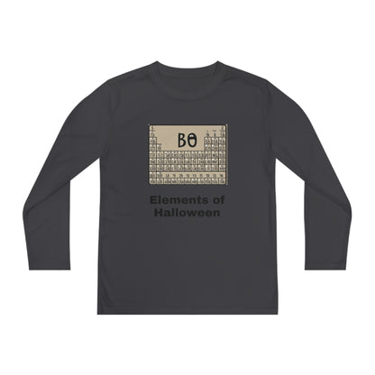 Elements of Halloween Youth Long Sleeve Competitor Tee