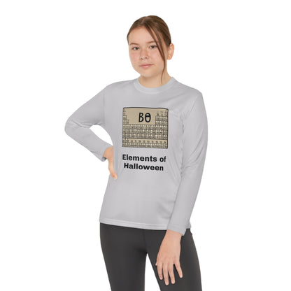 Elements of Halloween Youth Long Sleeve Competitor Tee