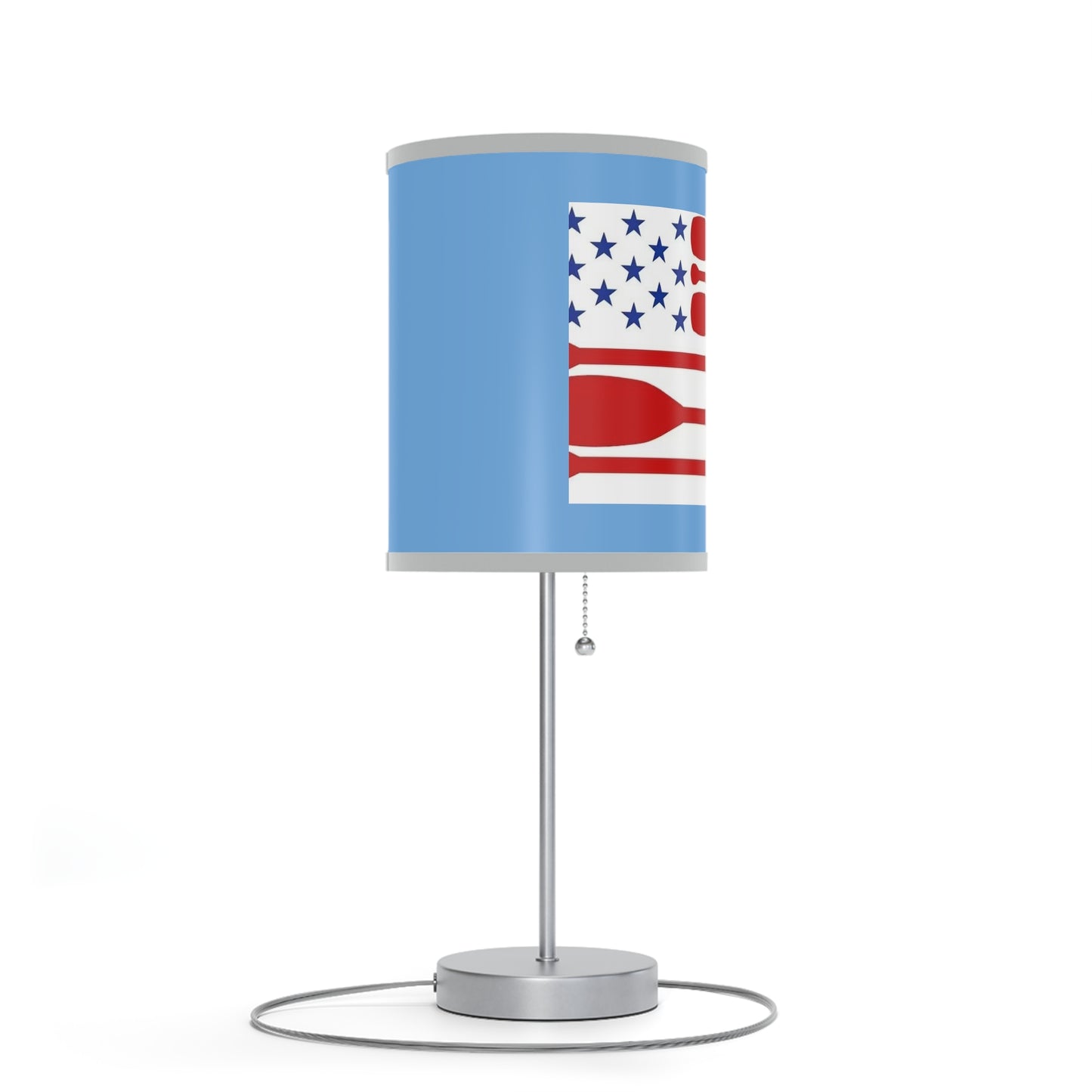 Modern Hobbit: Illuminate Your Space with Elegance and Patriotic Spirit with the Classic American Flag Design Made Using Paddles