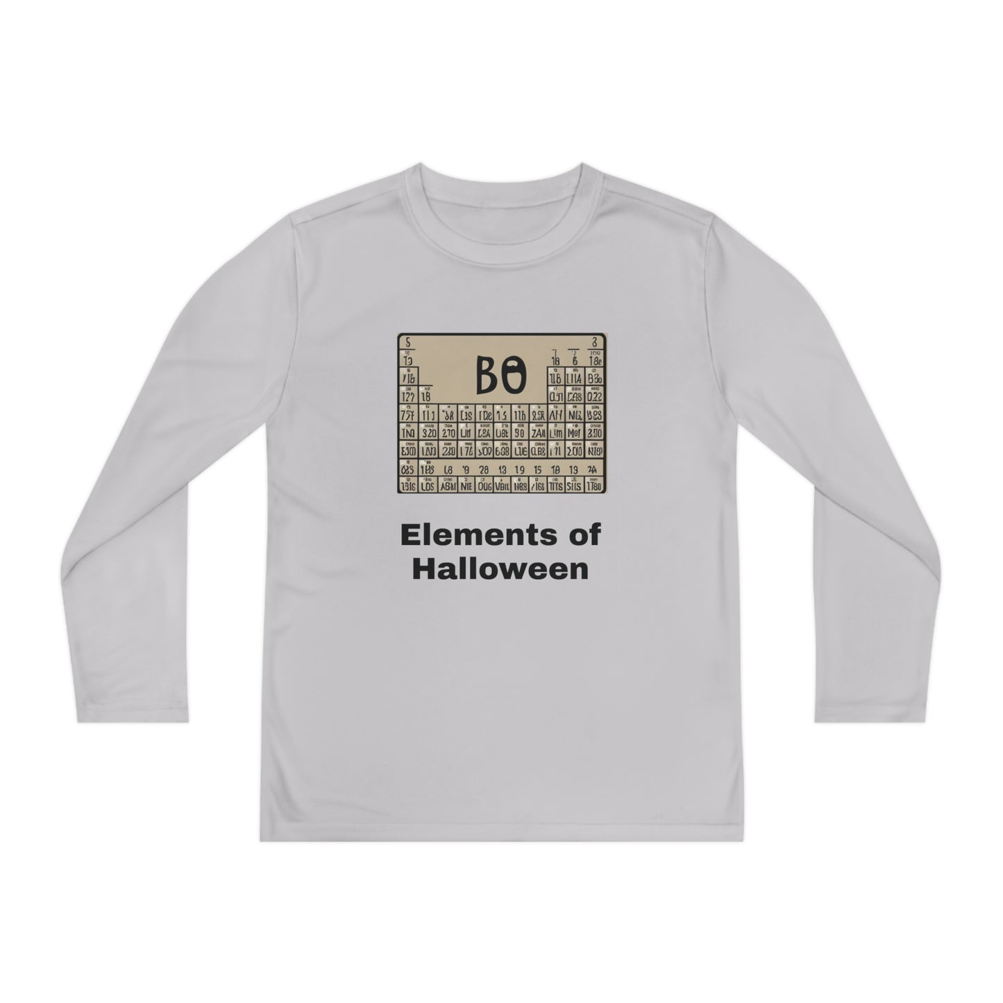 Elements of Halloween Youth Long Sleeve Competitor Tee