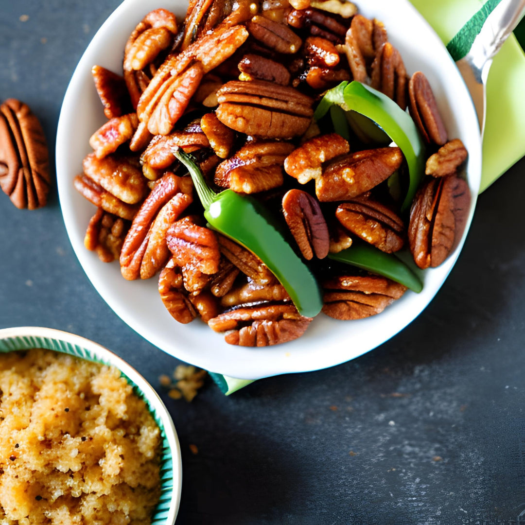 Sweet-N-Spicy Pecans