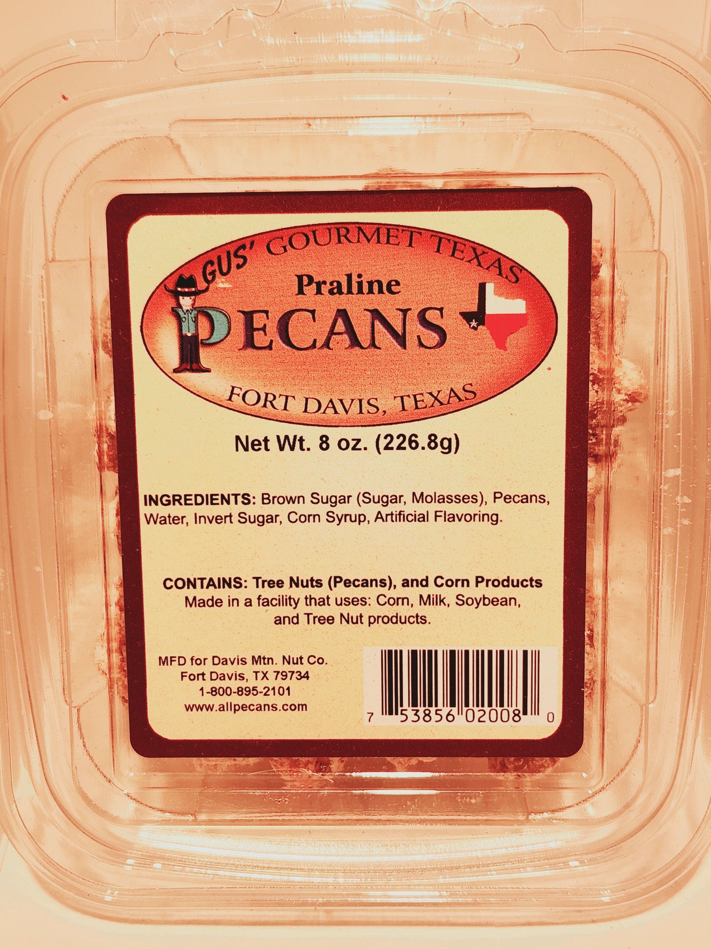 Praline Flavored Pecans