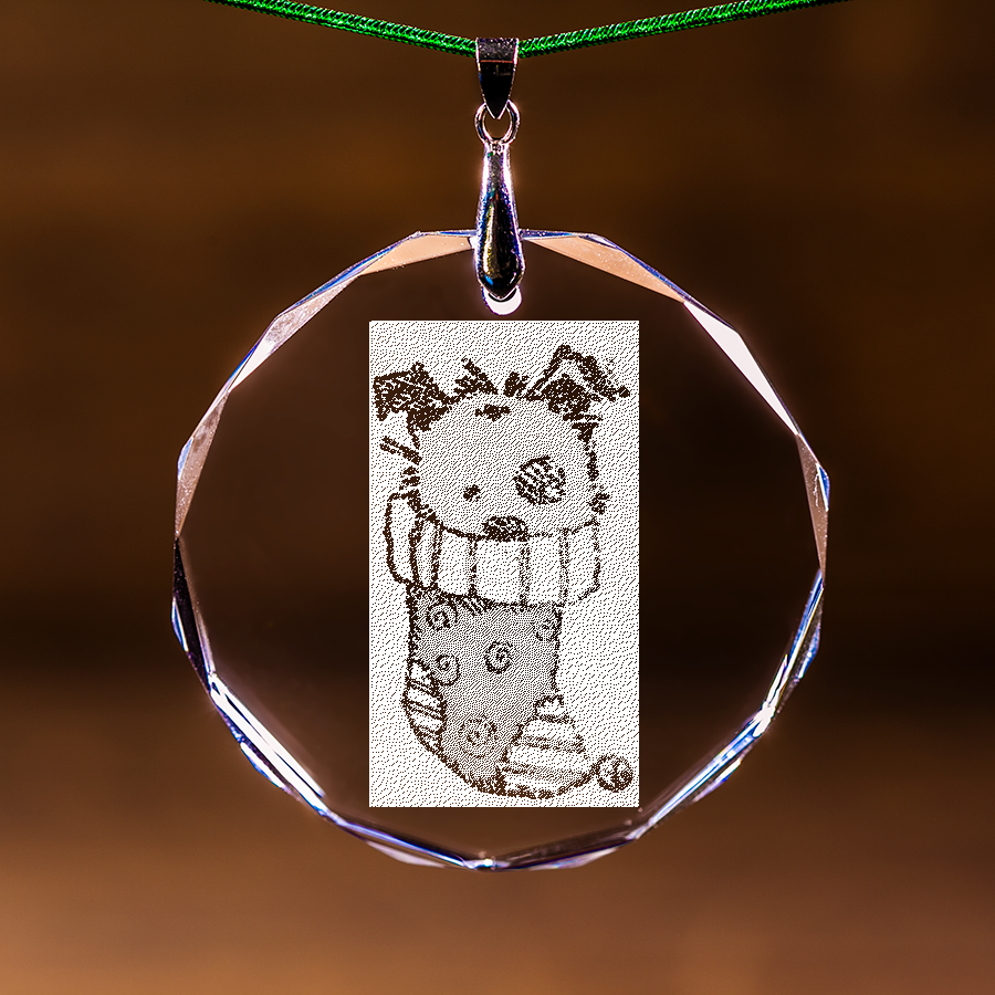 Elevate Your Holiday Tree with Engraved Canine Christmas Charm by Made with Love Designs
